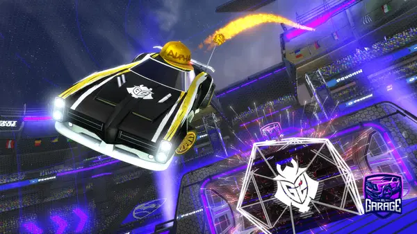 A Rocket League car design from WFC_NOXY