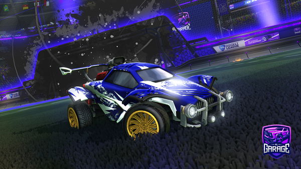 A Rocket League car design from Nexus_Astro-_-