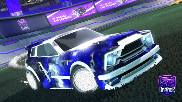 A Rocket League car design from Imsalty