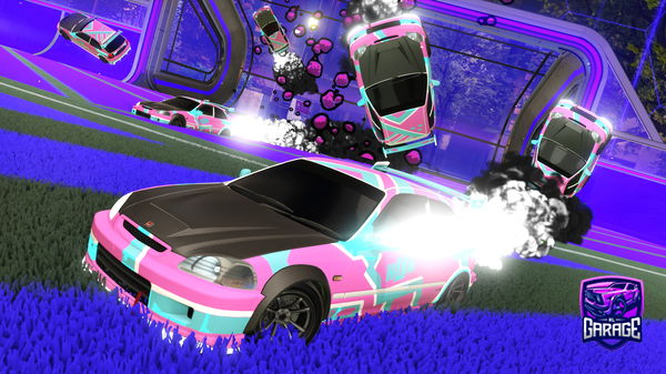 A Rocket League car design from RyanReynoldsPulls