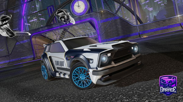 A Rocket League car design from Crxkir