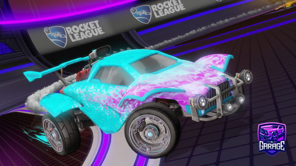 A Rocket League car design from arthurroos