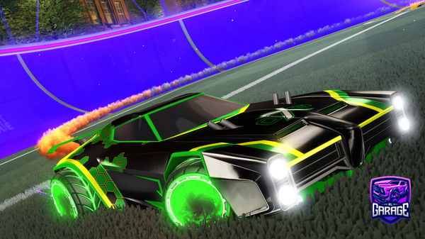 A Rocket League car design from Speedy441006
