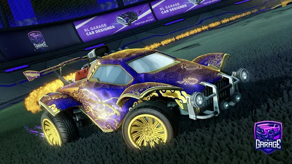 A Rocket League car design from SpacesheepRL