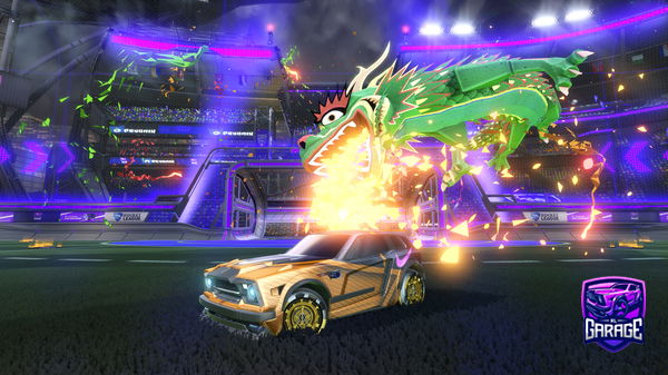 A Rocket League car design from Zakattack554