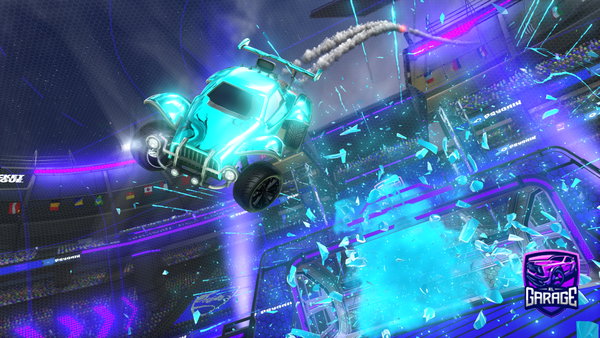 A Rocket League car design from Hamood_771am