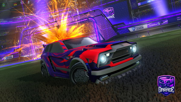 A Rocket League car design from LukemXs
