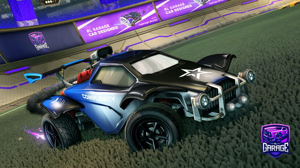 A Rocket League car design from vozify-rl
