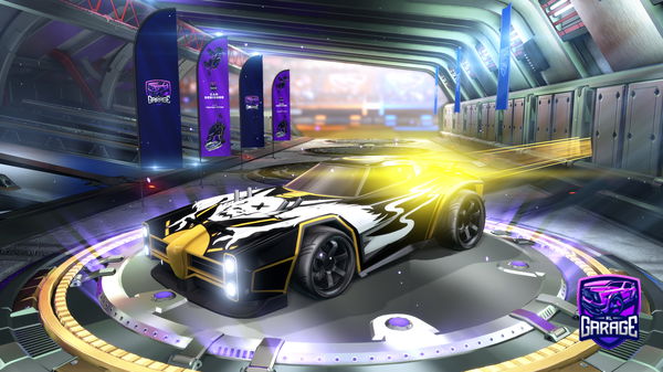 A Rocket League car design from xconrr