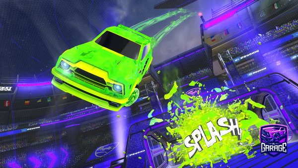 A Rocket League car design from Duvidel