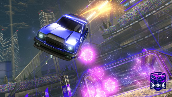 A Rocket League car design from pilotjohnjedi