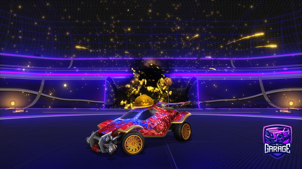 A Rocket League car design from kurwanator