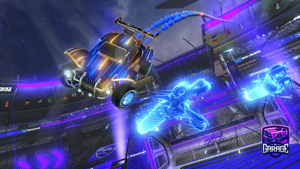 A Rocket League car design from braidedrug70