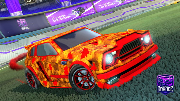 A Rocket League car design from johny11-_-