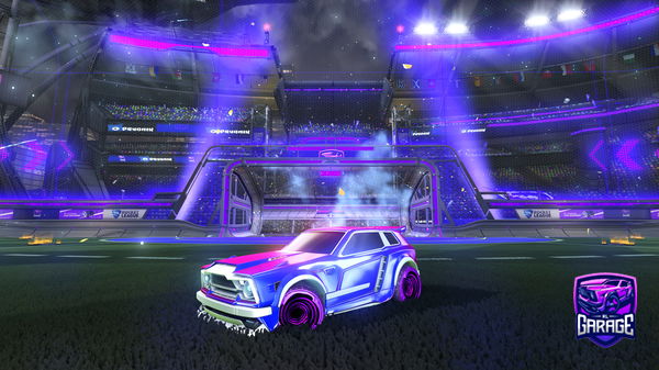 A Rocket League car design from Vegasion