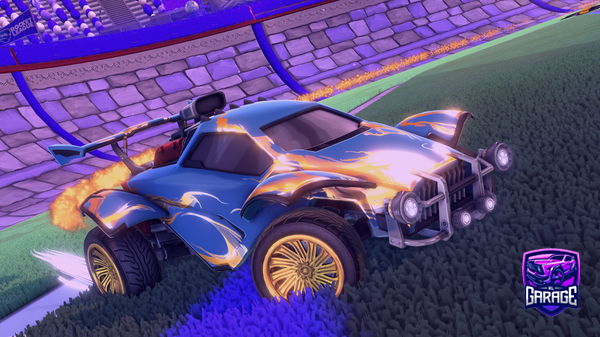 A Rocket League car design from Pl4yer1