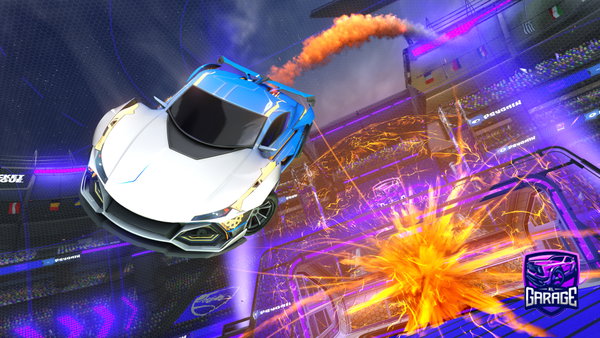 A Rocket League car design from Krisao_