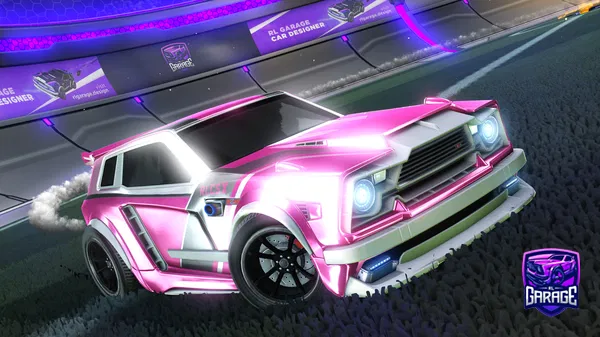 A Rocket League car design from NipaPaul