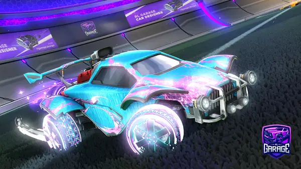 A Rocket League car design from Jaboingis