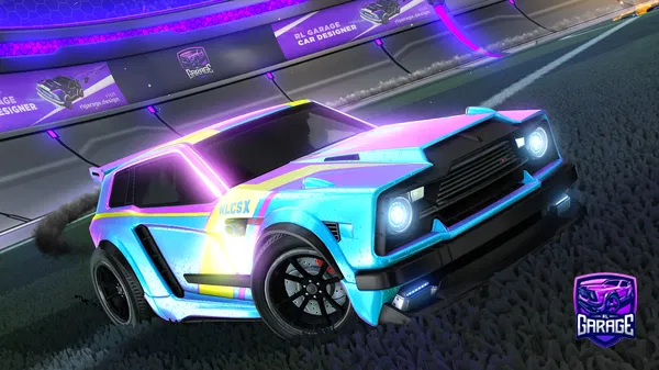 A Rocket League car design from NipaPaul