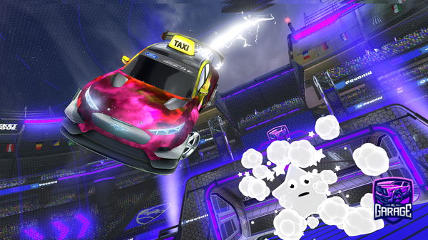 A Rocket League car design from Miguelumpt_