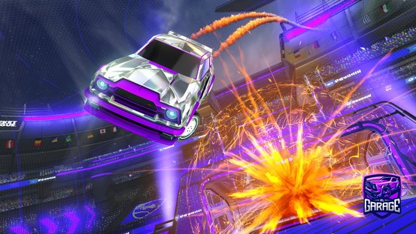 A Rocket League car design from electriclol