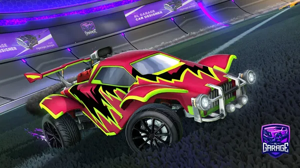 A Rocket League car design from jovi-_-