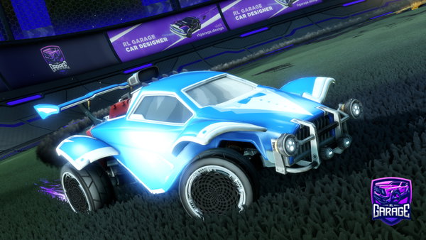 A Rocket League car design from ptrttx