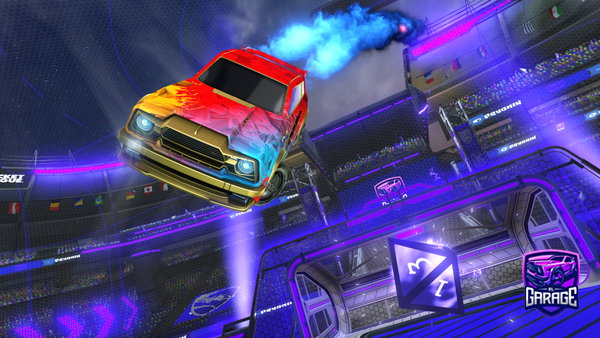 A Rocket League car design from GetCrossed36