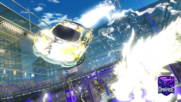 A Rocket League car design from crzZ97benji