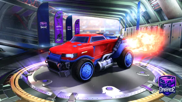 A Rocket League car design from Ilikesoccerwithcars