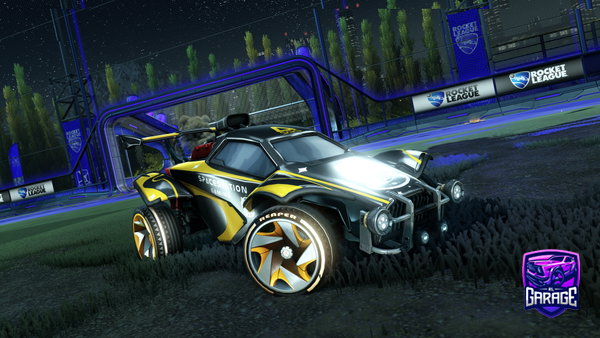 A Rocket League car design from Rossi1164