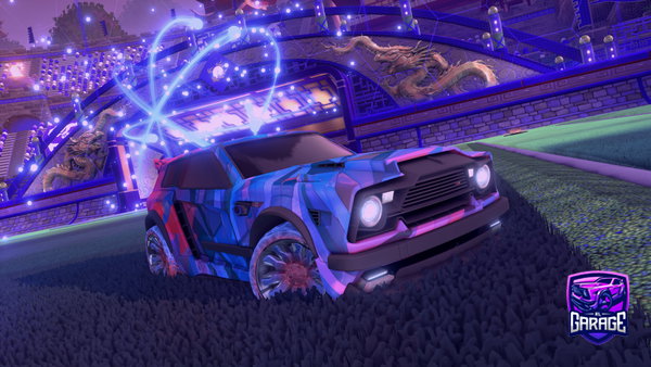 A Rocket League car design from CoHoBra