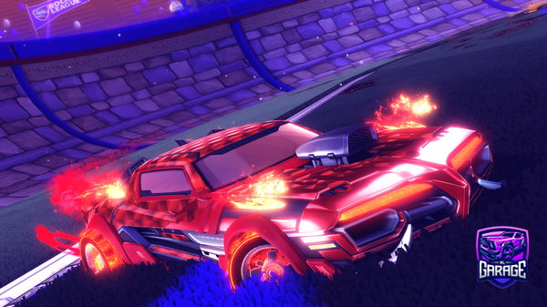 A Rocket League car design from RLGarage