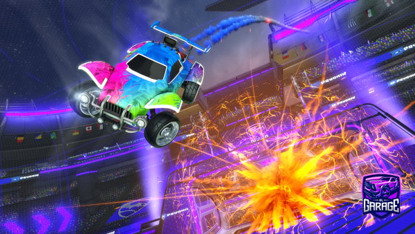 A Rocket League car design from Nn_Buli12