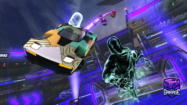 A Rocket League car design from xoxohabit