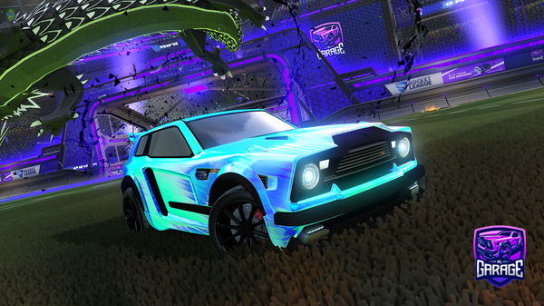 A Rocket League car design from BOBALOBAYOUS