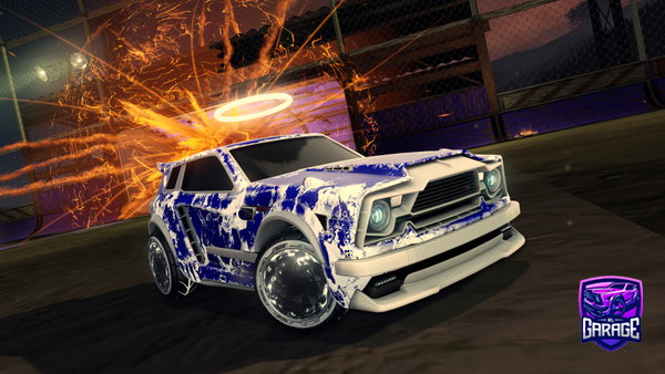 A Rocket League car design from FaZeTrY_Fyreo1