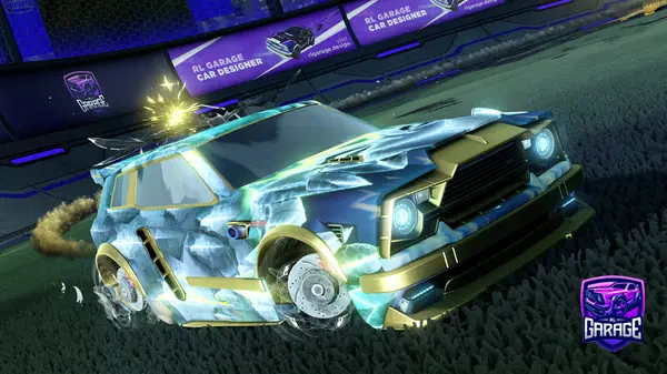 A Rocket League car design from Vemundsen2