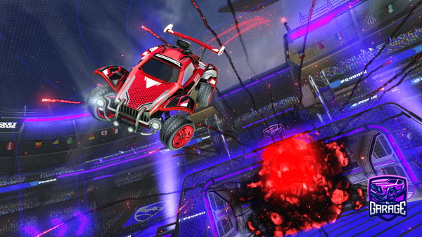 A Rocket League car design from Cryptix08