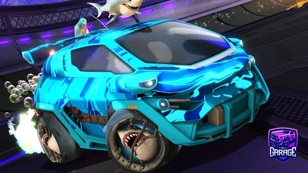 A Rocket League car design from RLjohnny