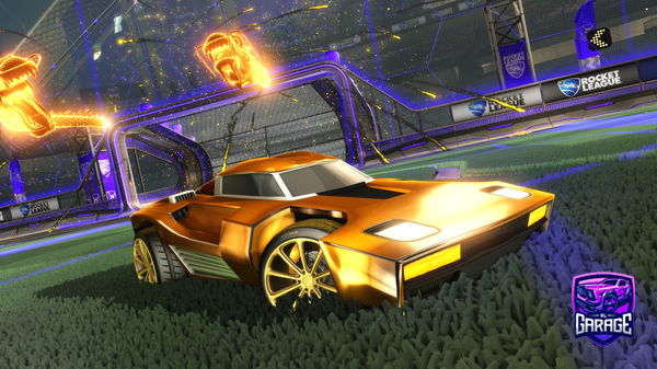 A Rocket League car design from ice_Zunix
