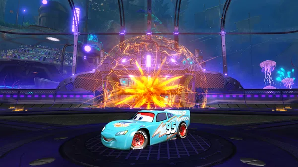 A Rocket League car design from Logibearforniteplayer