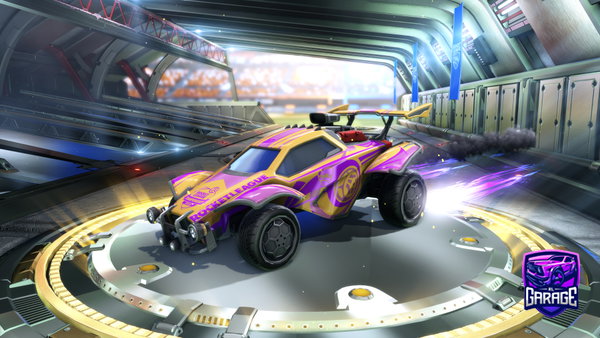 A Rocket League car design from HarSar7
