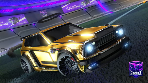 A Rocket League car design from Mazakre