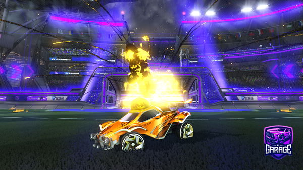 A Rocket League car design from EBlaerG