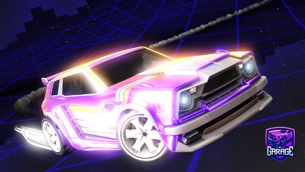 A Rocket League car design from Anoxey
