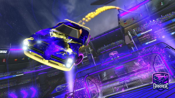 A Rocket League car design from ScuffedMuffin