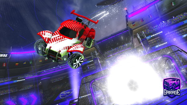A Rocket League car design from PXTTSY-10