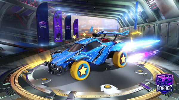 A Rocket League car design from Red_rebel_444